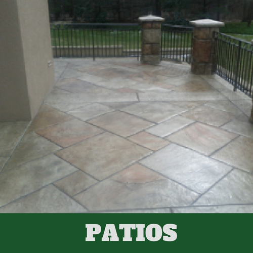 Picture of a stamped patio in Roanoke, Va.